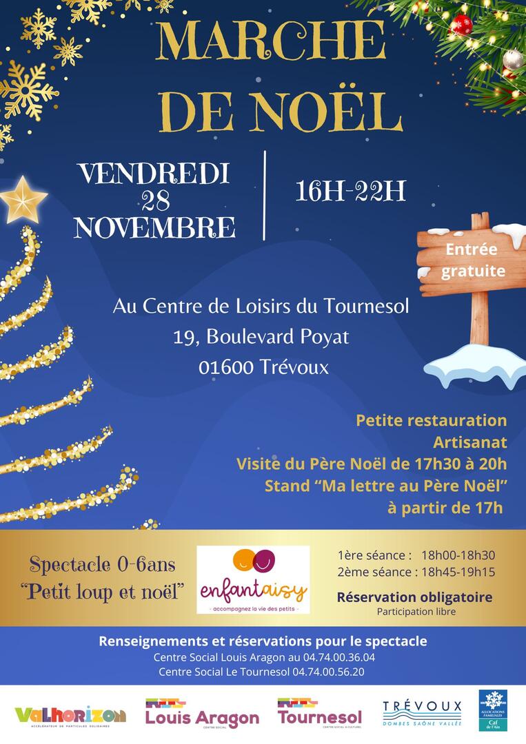 Marché de Noël par Valhorizon_Trévoux