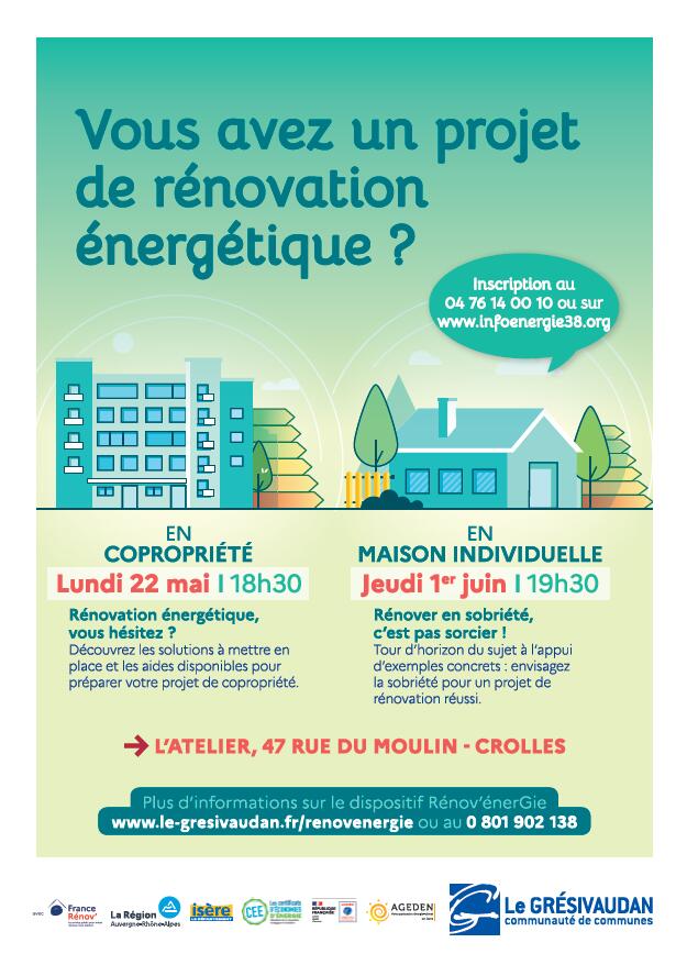 Soirées rénovation énergétique