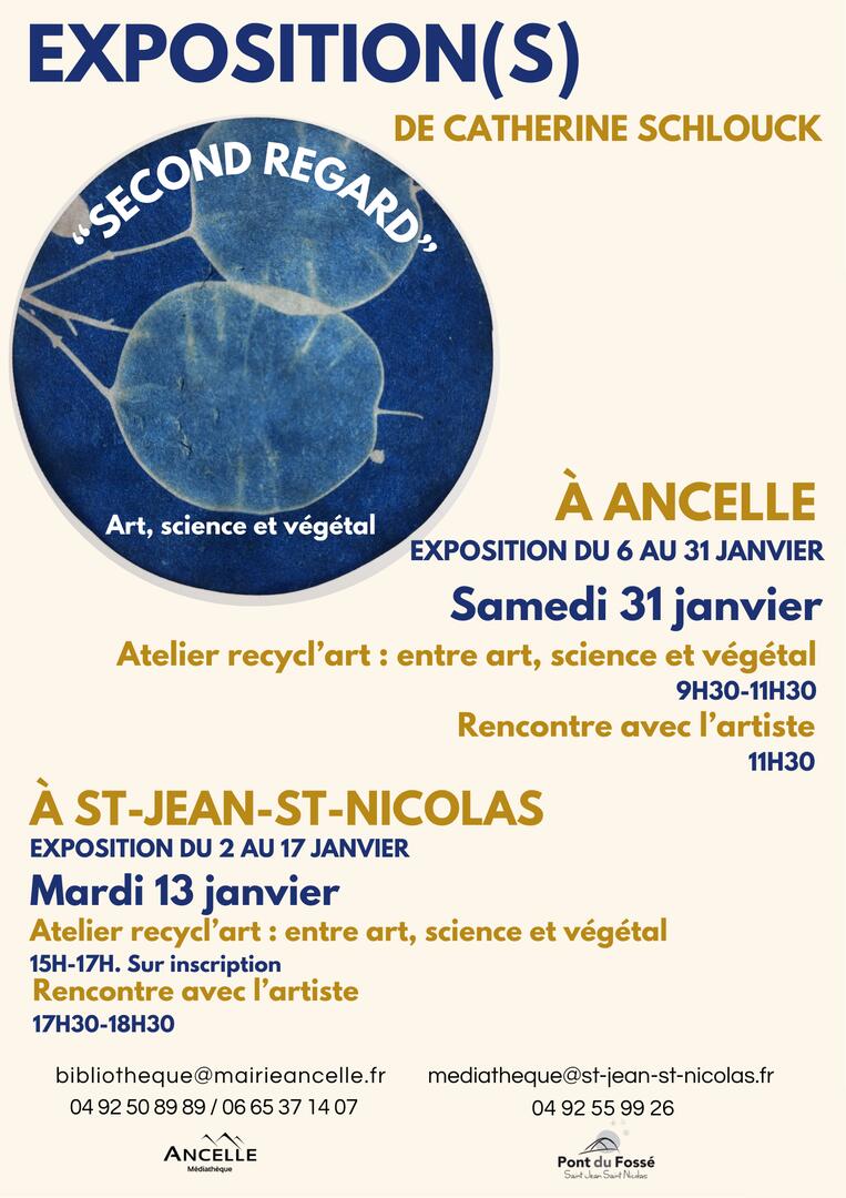 EXPOSITION "Un autre Regard"_Saint-Jean-Saint-Nicolas