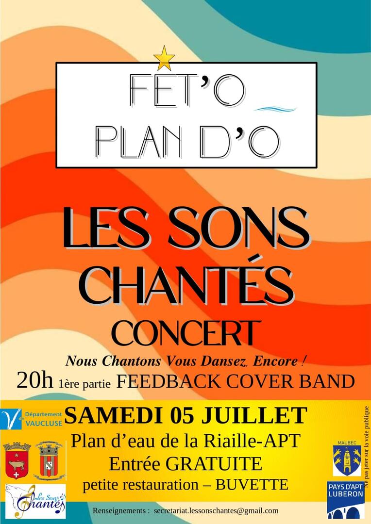 Affiche du concert du 05 juillet 2025