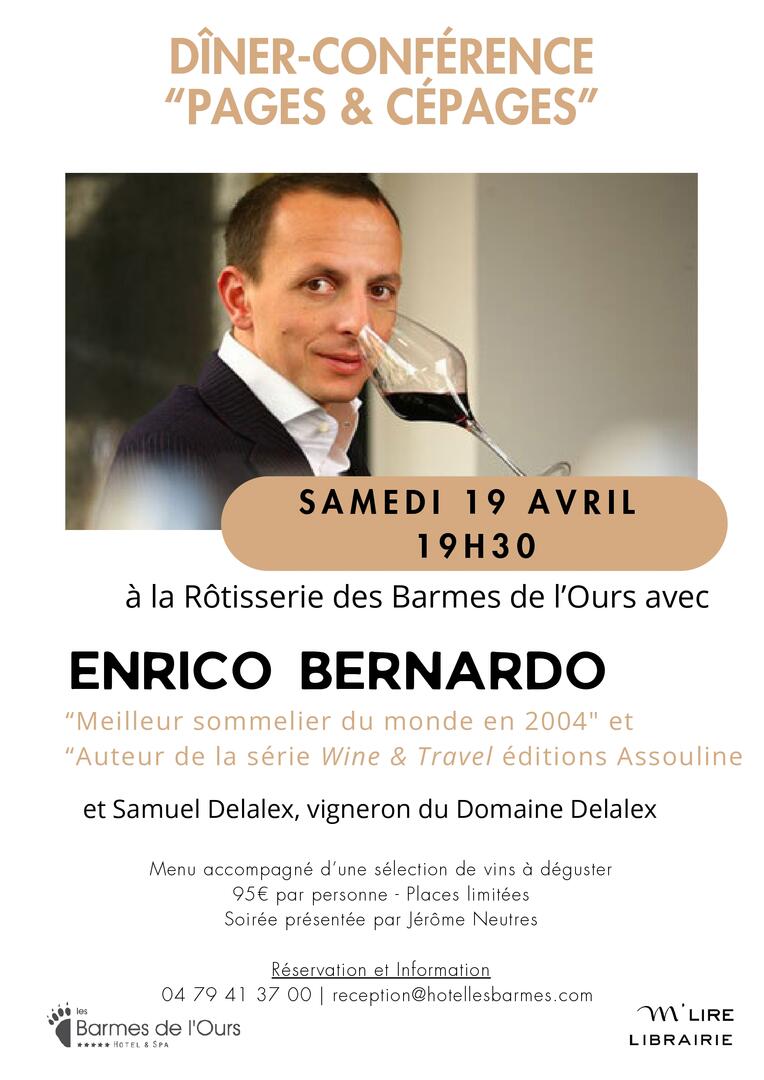 Dîner-Conférence "Pages et Cépages"_Val-d'Isère