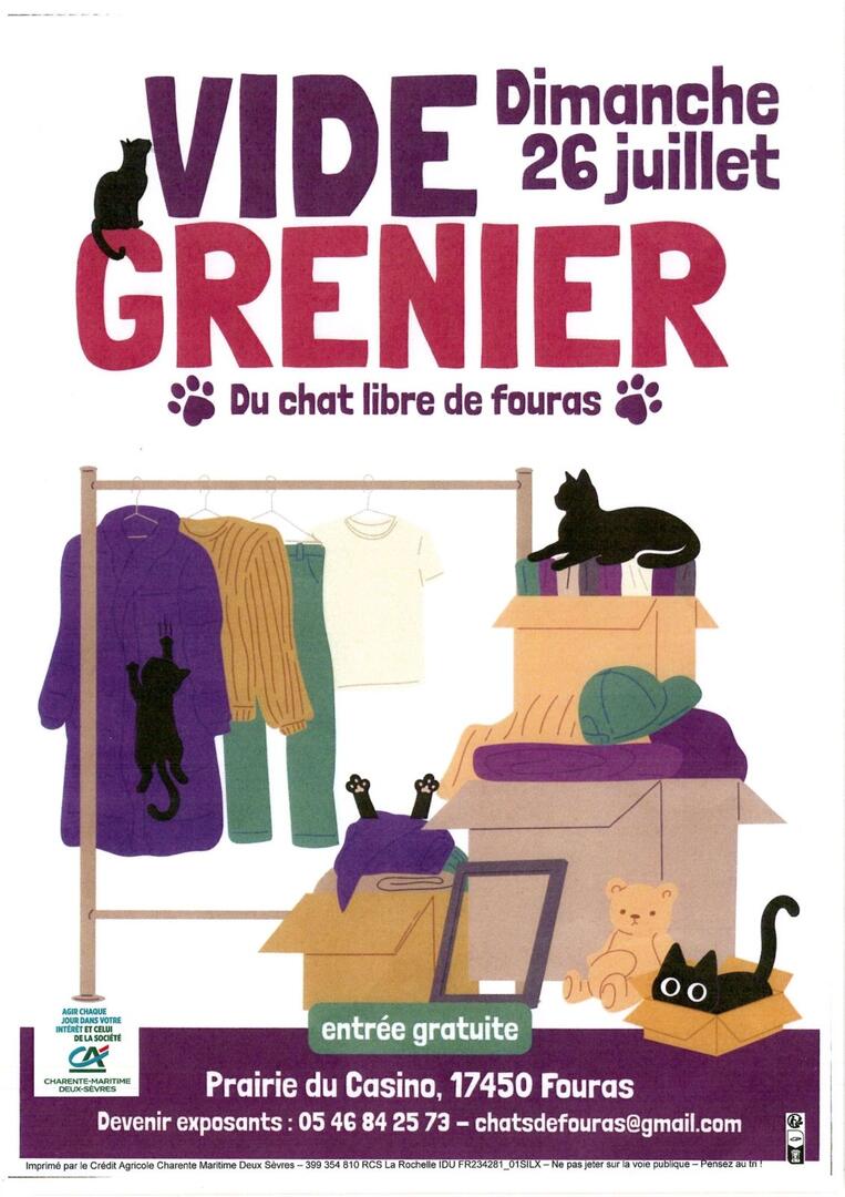 Vide-Grenier du Chat Libre_Fouras-les-Bains