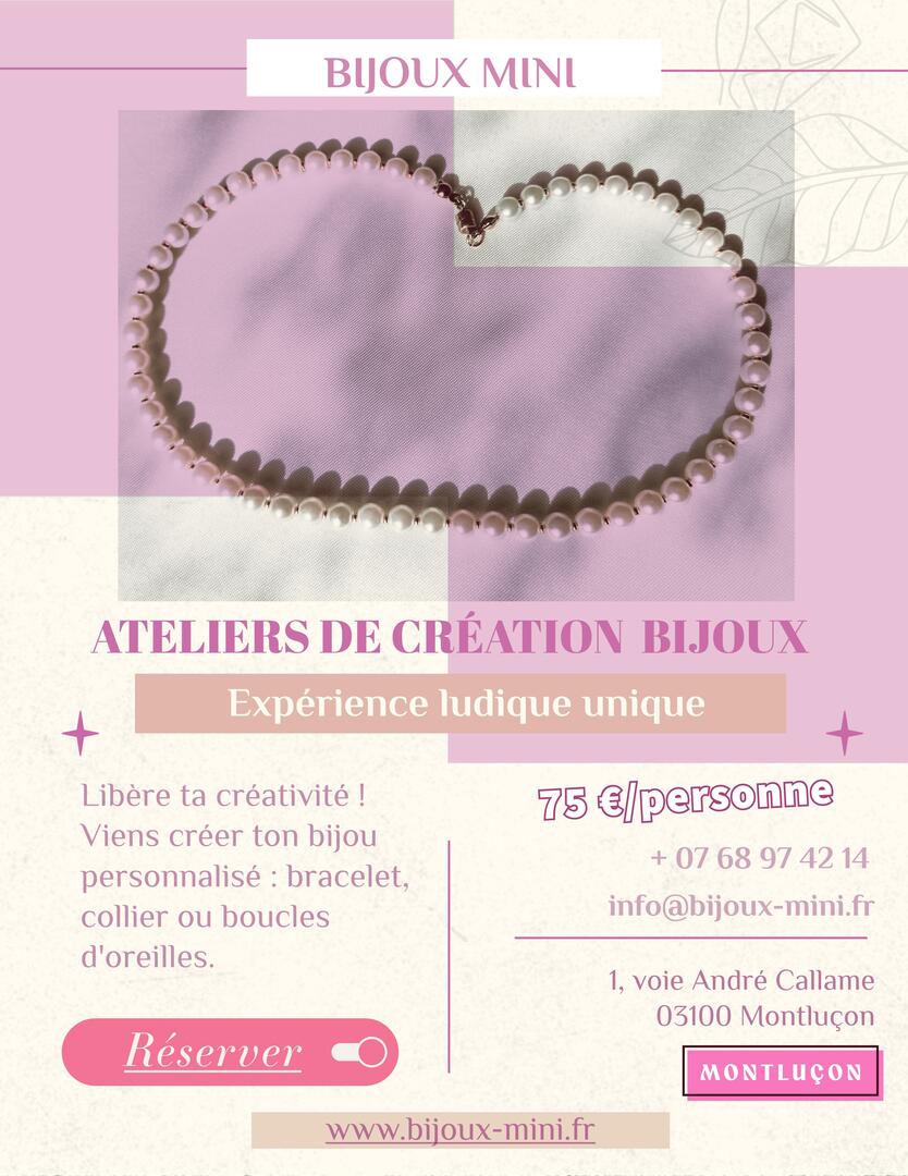 Atelier de création de bijoux_Montluçon