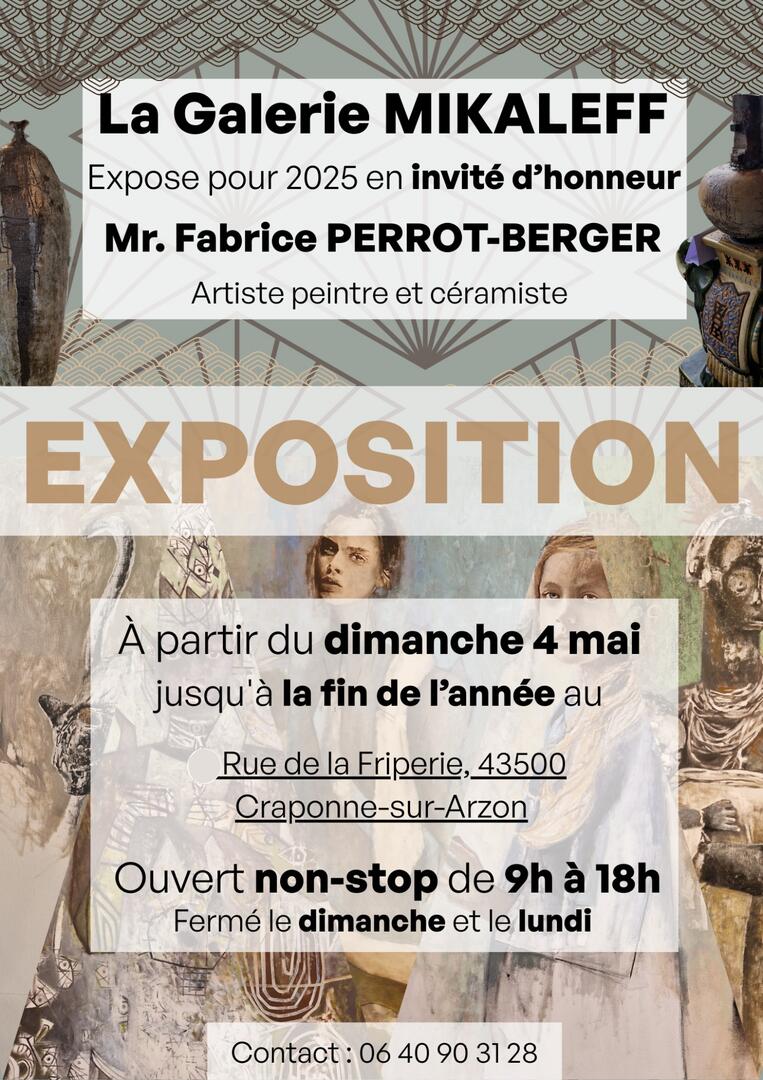 EVE_Expositions à la Galerie Mikaleff_Craponne-sur-Arzon