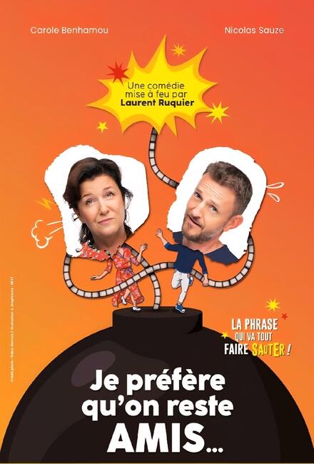 Affiche Je préfère qu'on reste ami