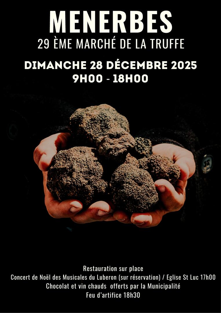 29ème Marché de la Truffe_Ménerbes