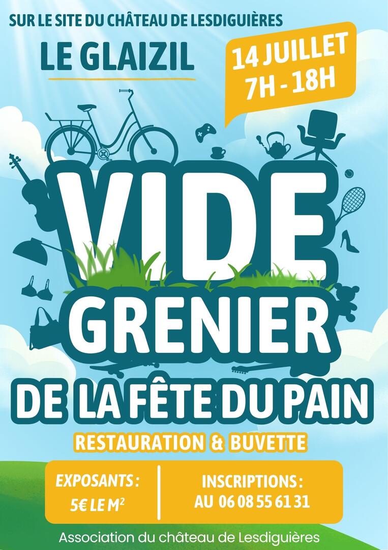 Vide-greniers de la fête du pain