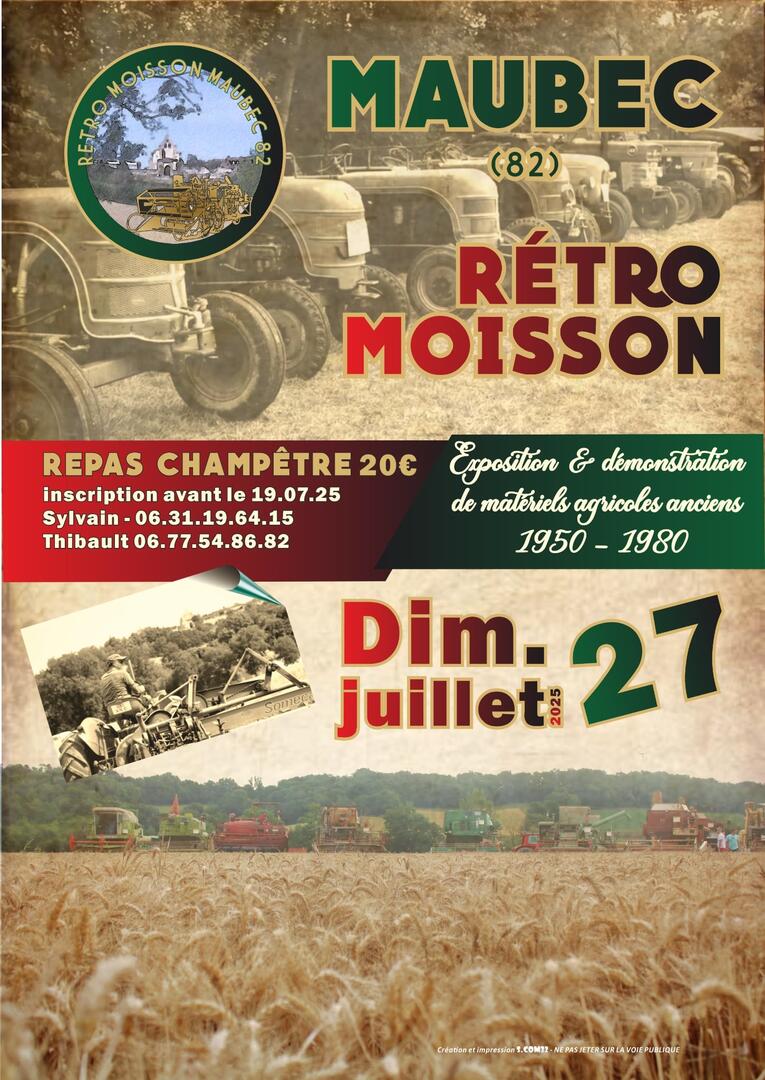 Rétro moissons_Maubec