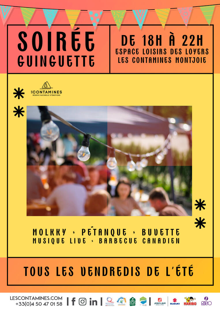 Soirée guinguette !_Les Contamines-Montjoie