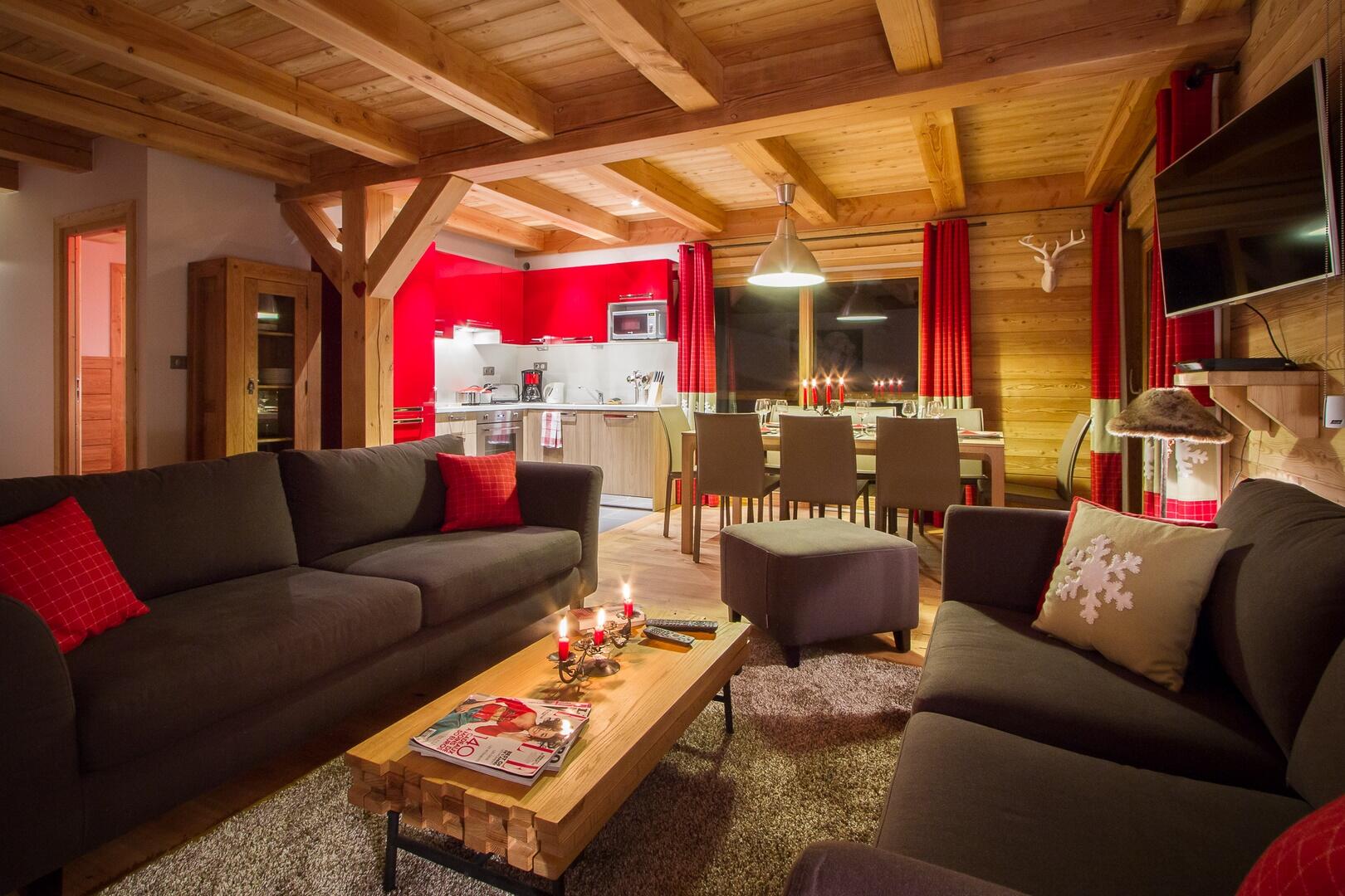 CHALET ALPAGA n°2 Chalet mitoyen 8 personnes