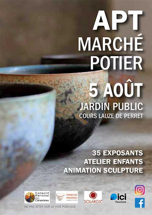 Marché potier_Apt