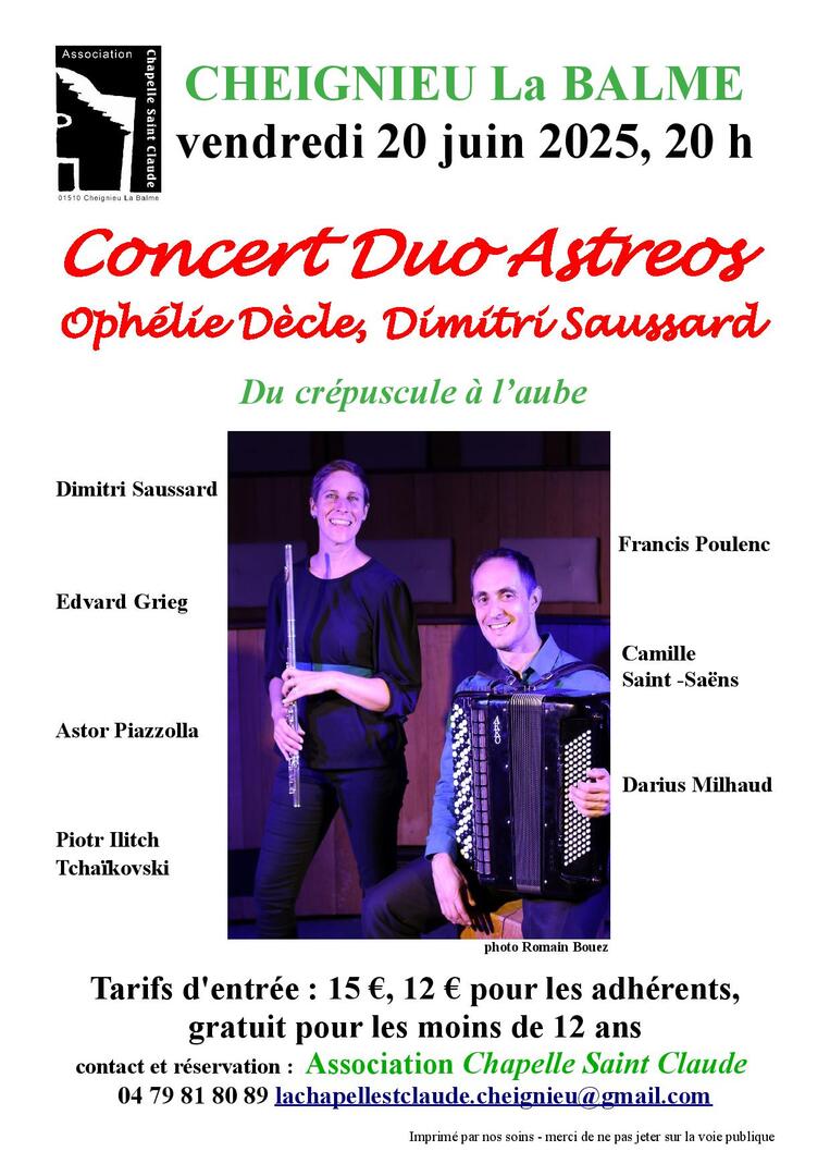Concert Duo Astreos_Cheignieu-la-Balme