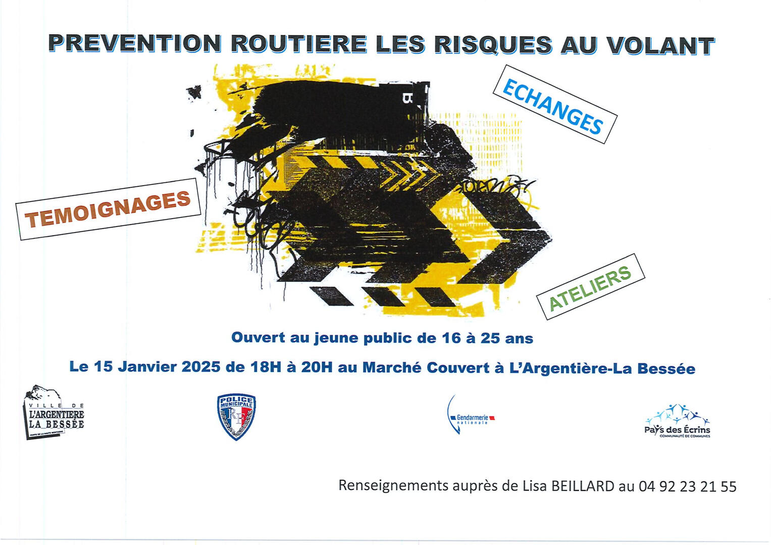 Soirée prévetion routière_L'Argentière-la-Bessée