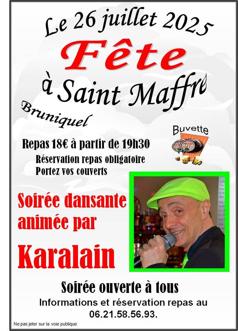 Fête à Saint Maffre