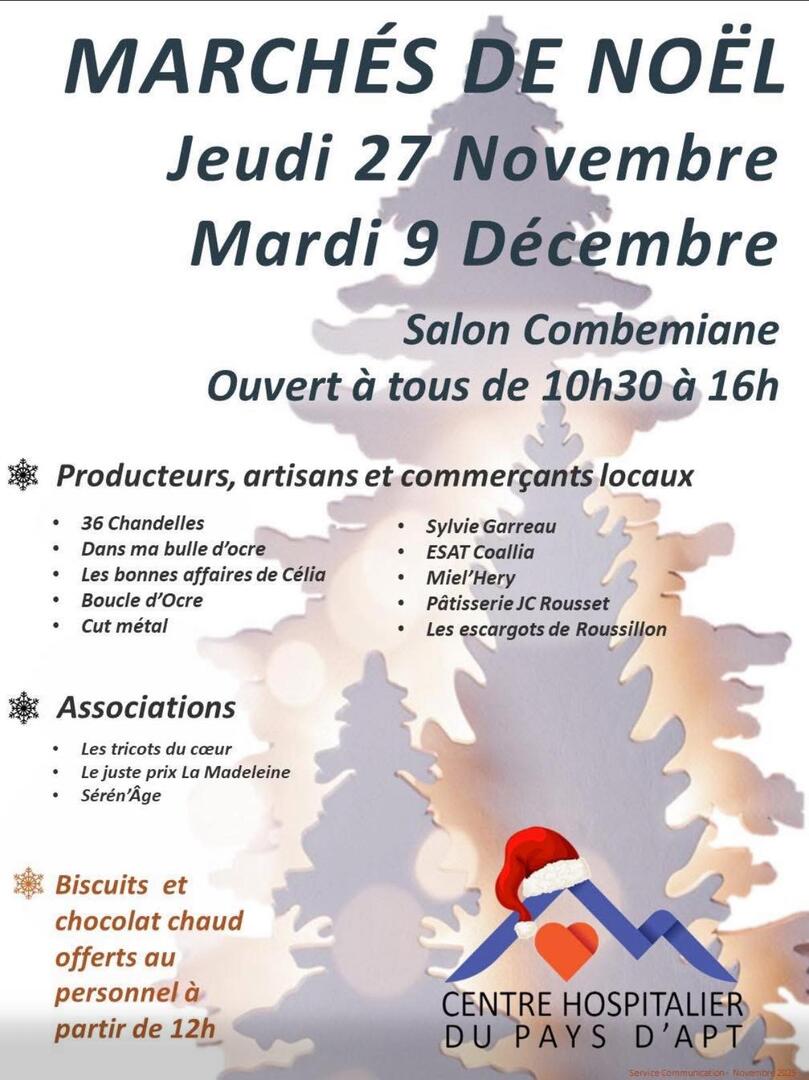 Venez vivre la magie du Marché à l’Hôpital d’Apt !_Apt