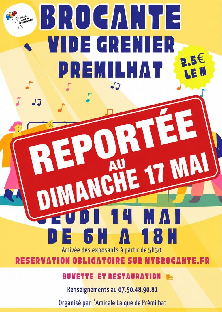 Brocante - vide grenier_Prémilhat