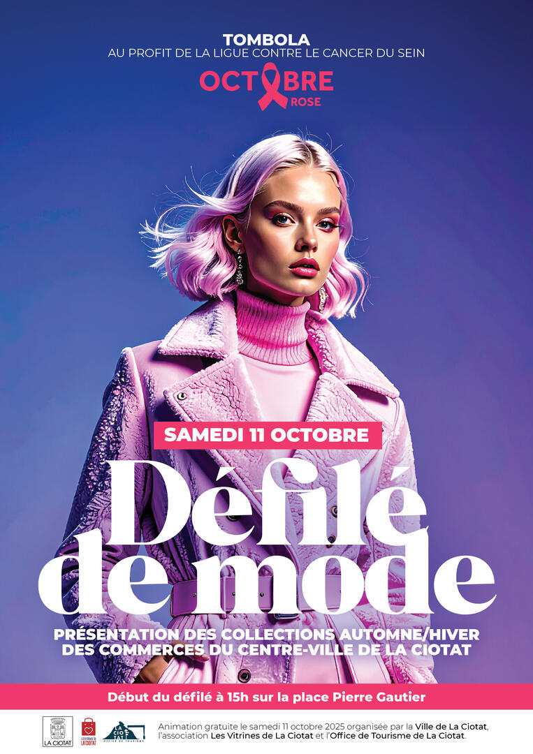 Défilé de mode automne/hiver dans le centre-ville de La Ciotat_La Ciotat