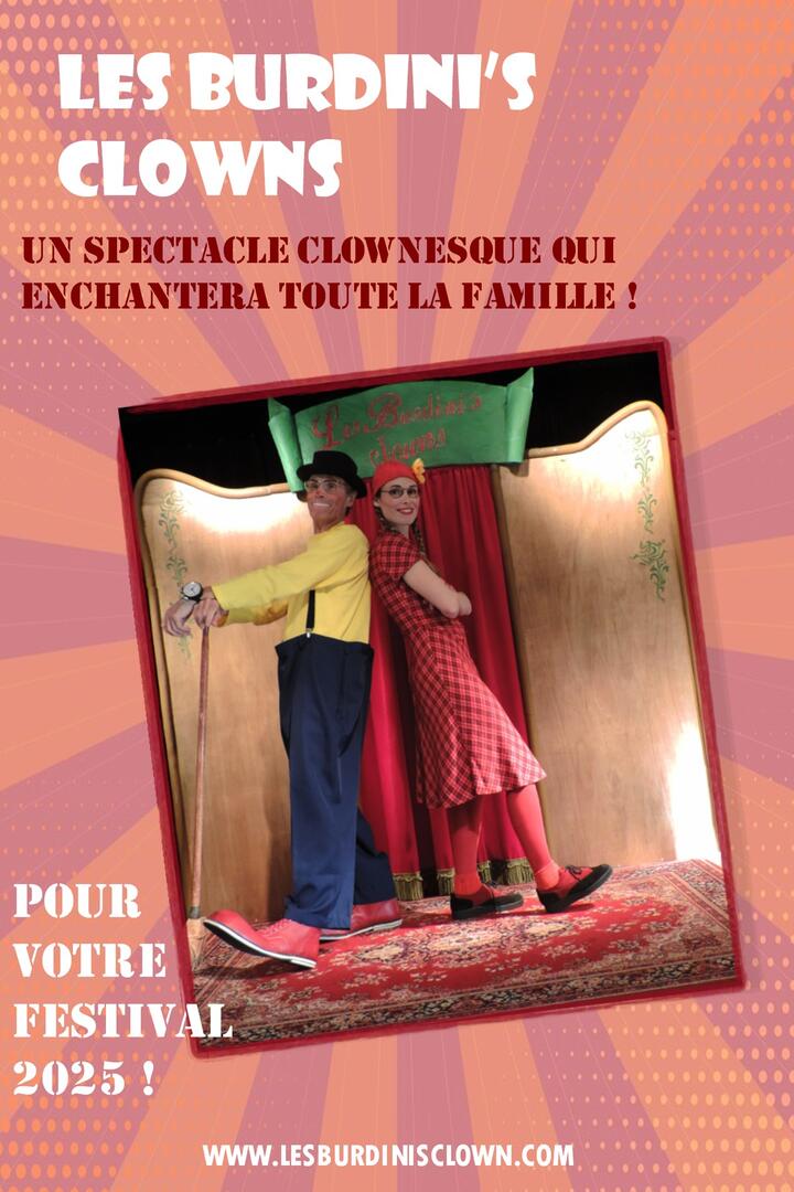 Spectacle Les Burdini's clowns_Villard-de-Lans
