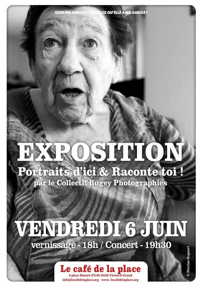 Exposition de photographies "Portraits d'ici et raconte-toi !"_Virieu-le-Grand