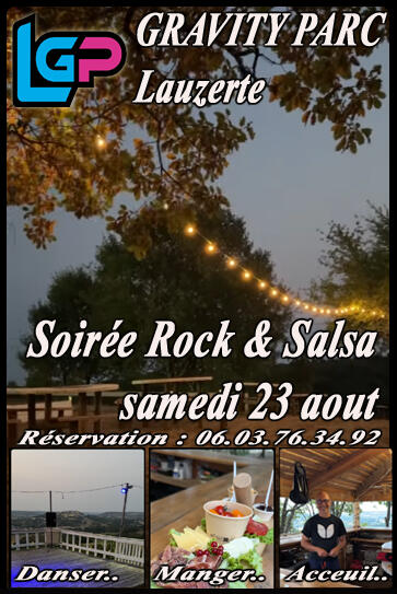Soirée rock & salsa_Lauzerte
