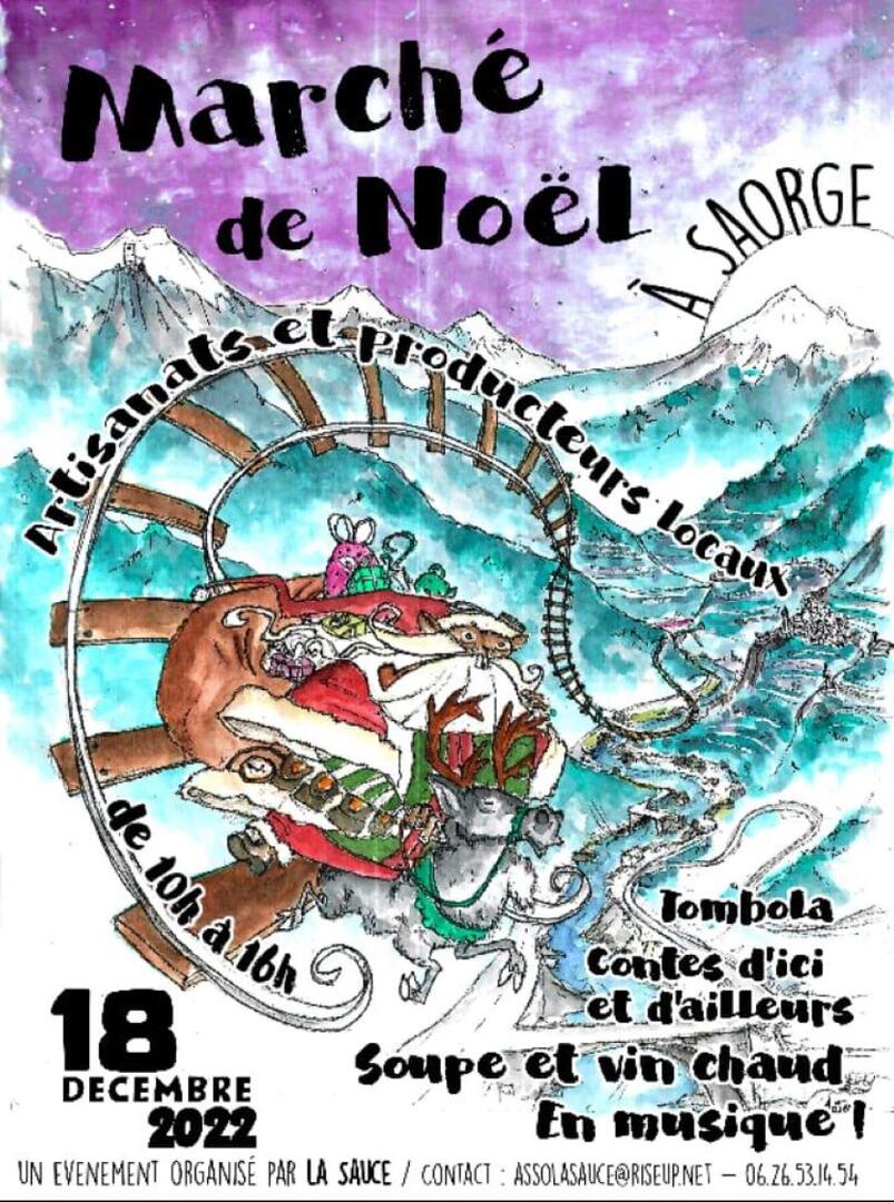 Marché de Noël à Saorge