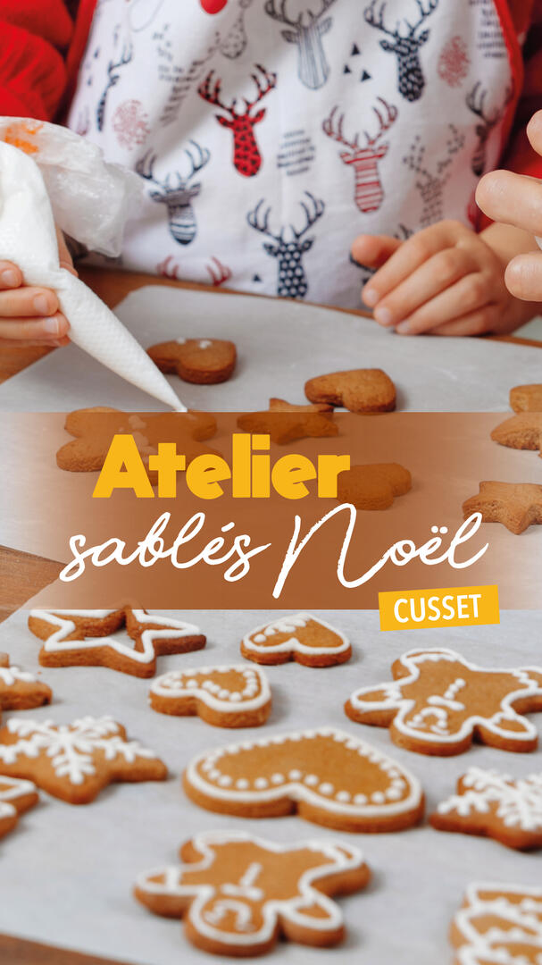 ATELIER “SABLÉS DE NOËL”