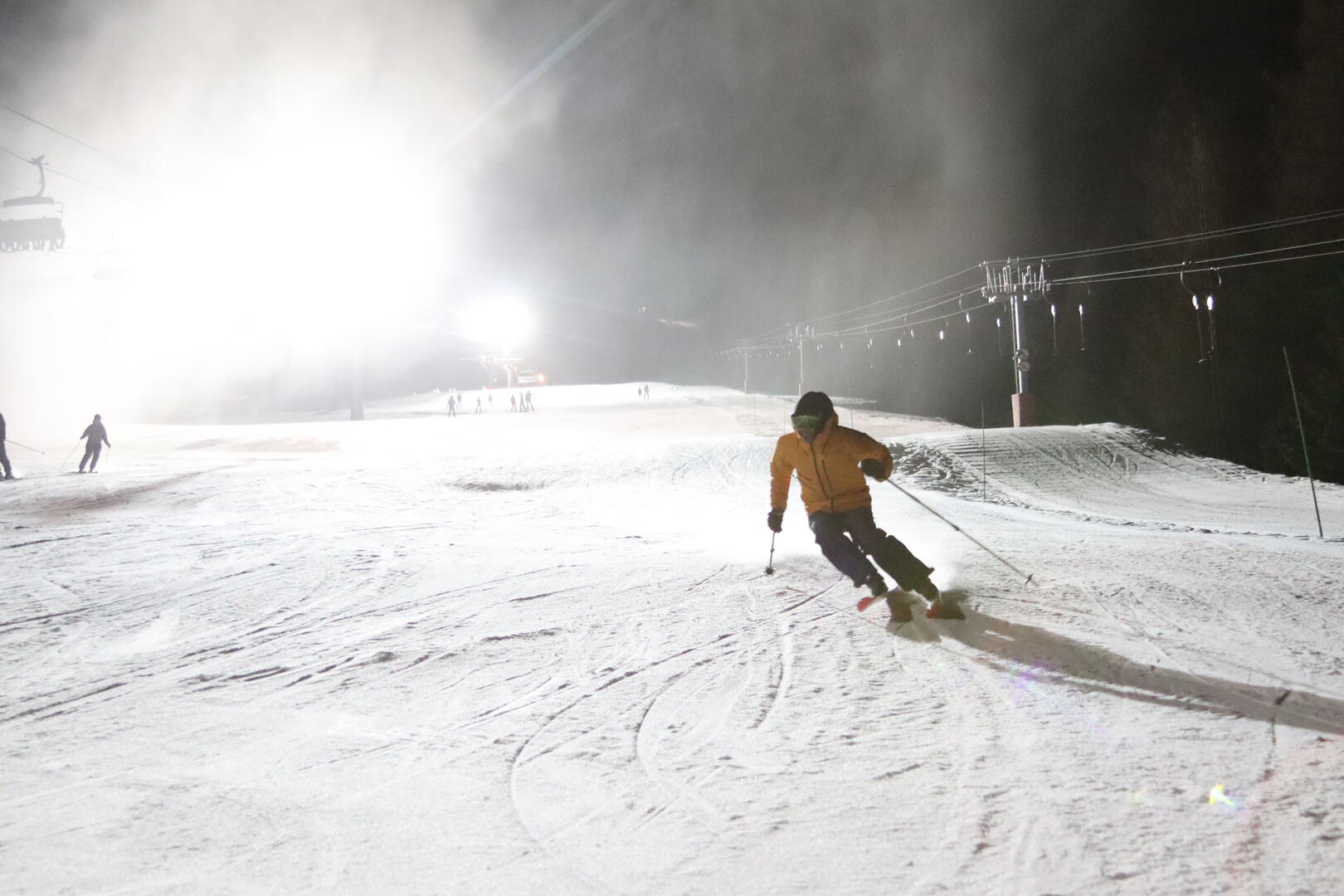 Ski de nuit à Val Cenis