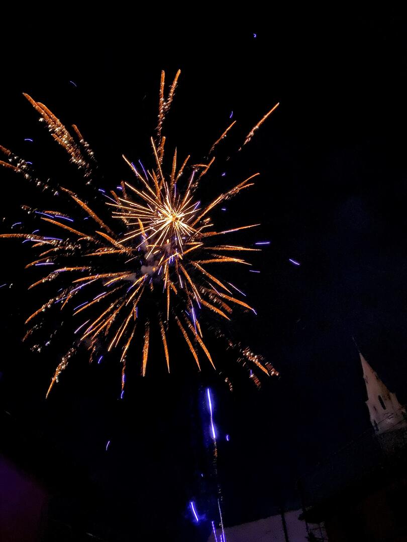 Feu d'artifice Ancelle
