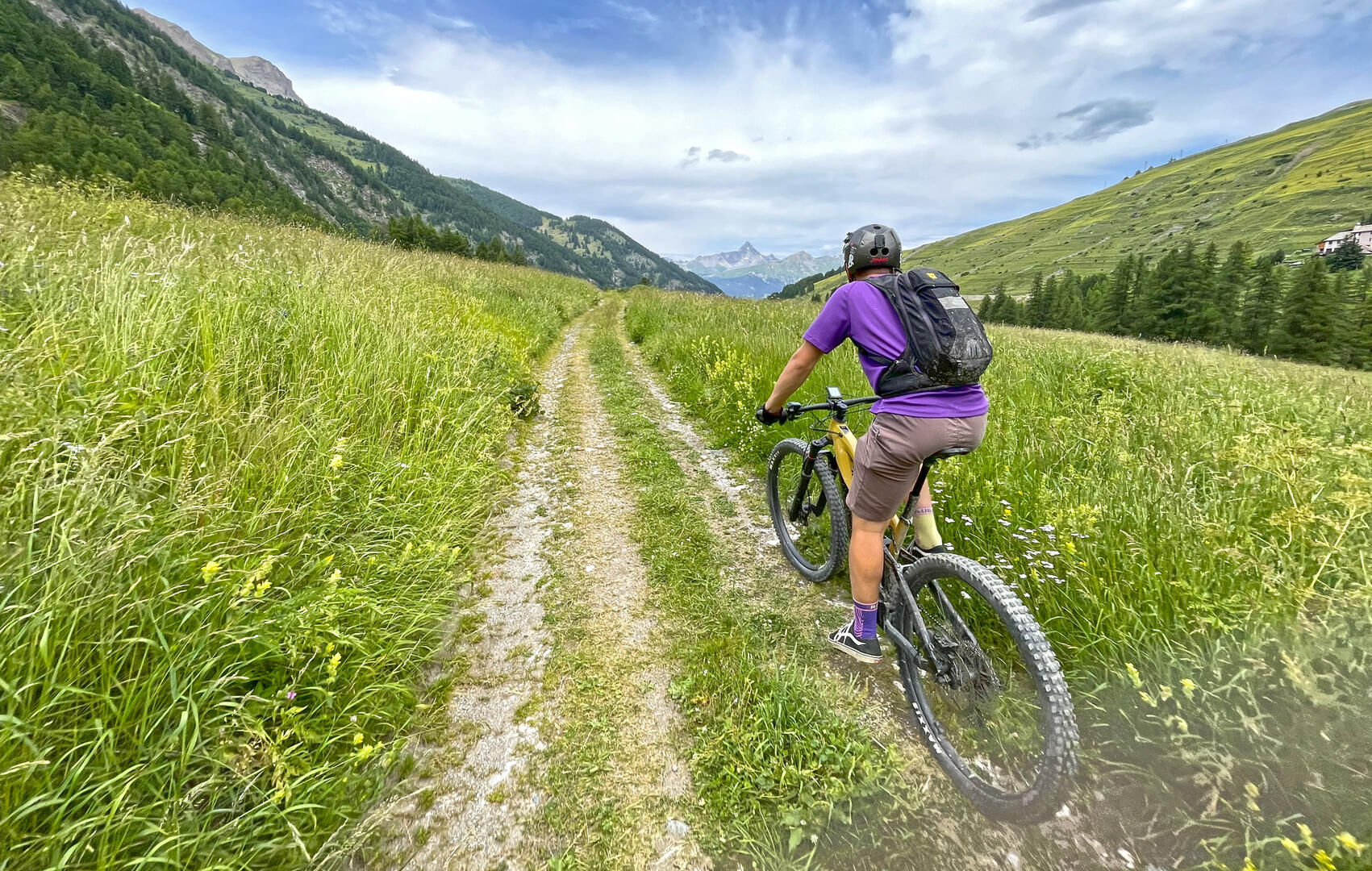 Chapelle Sainte Agathe en VTT_Molines-en-Queyras