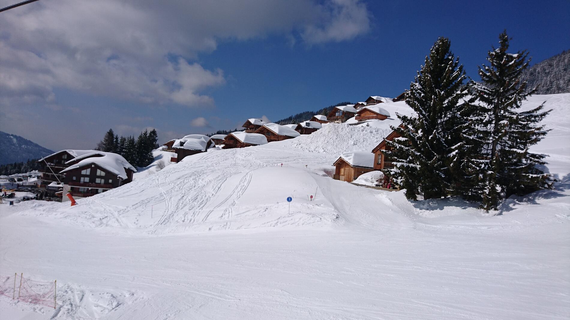 Front de neige Bisanne 1500