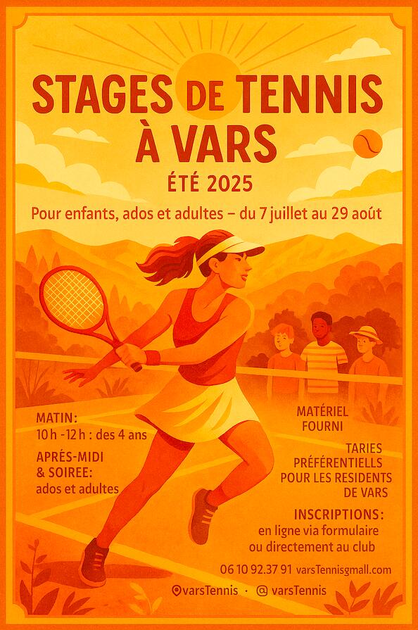 Tennis à Vars_Vars