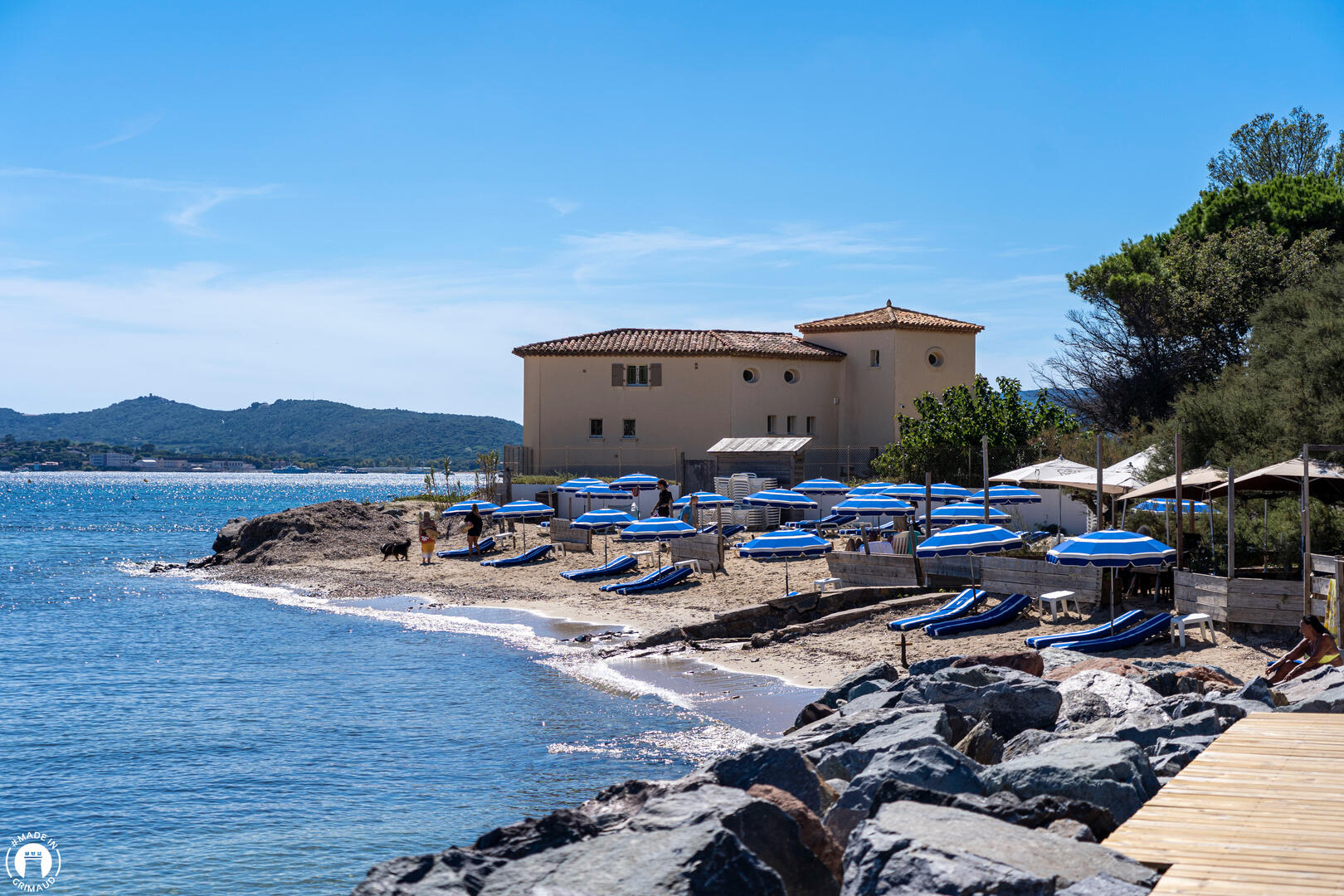 Plage de Guerrevieille Grimaud