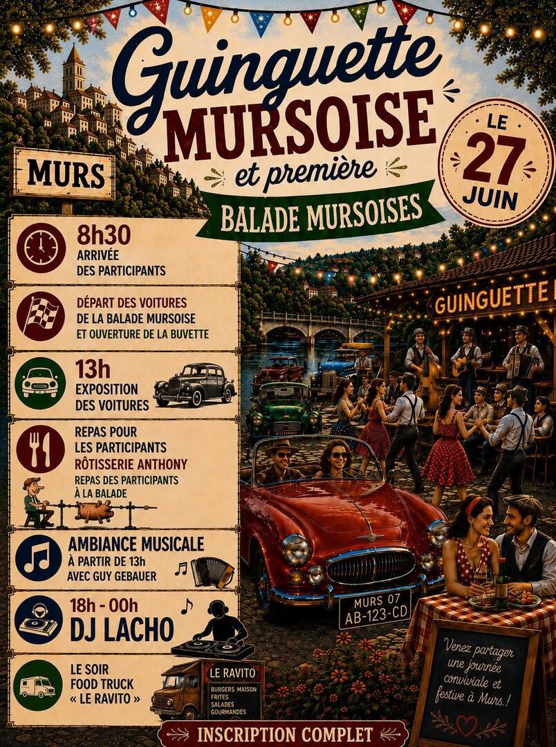 GUINGUETTE MURSOISE