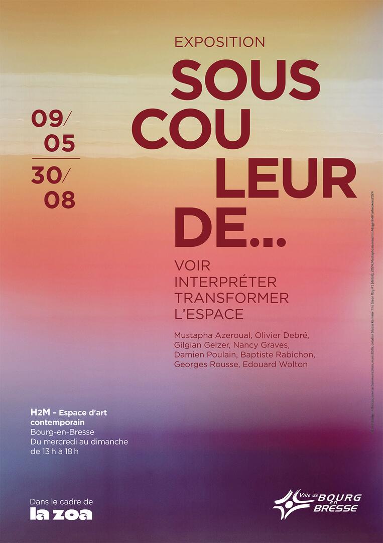 Exposition Sous couleur de...._Bourg-en-Bresse