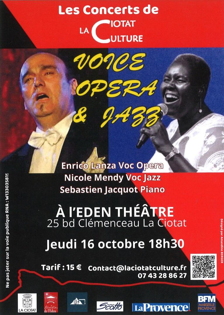 Concert Voice Opera & Jazz_La Ciotat