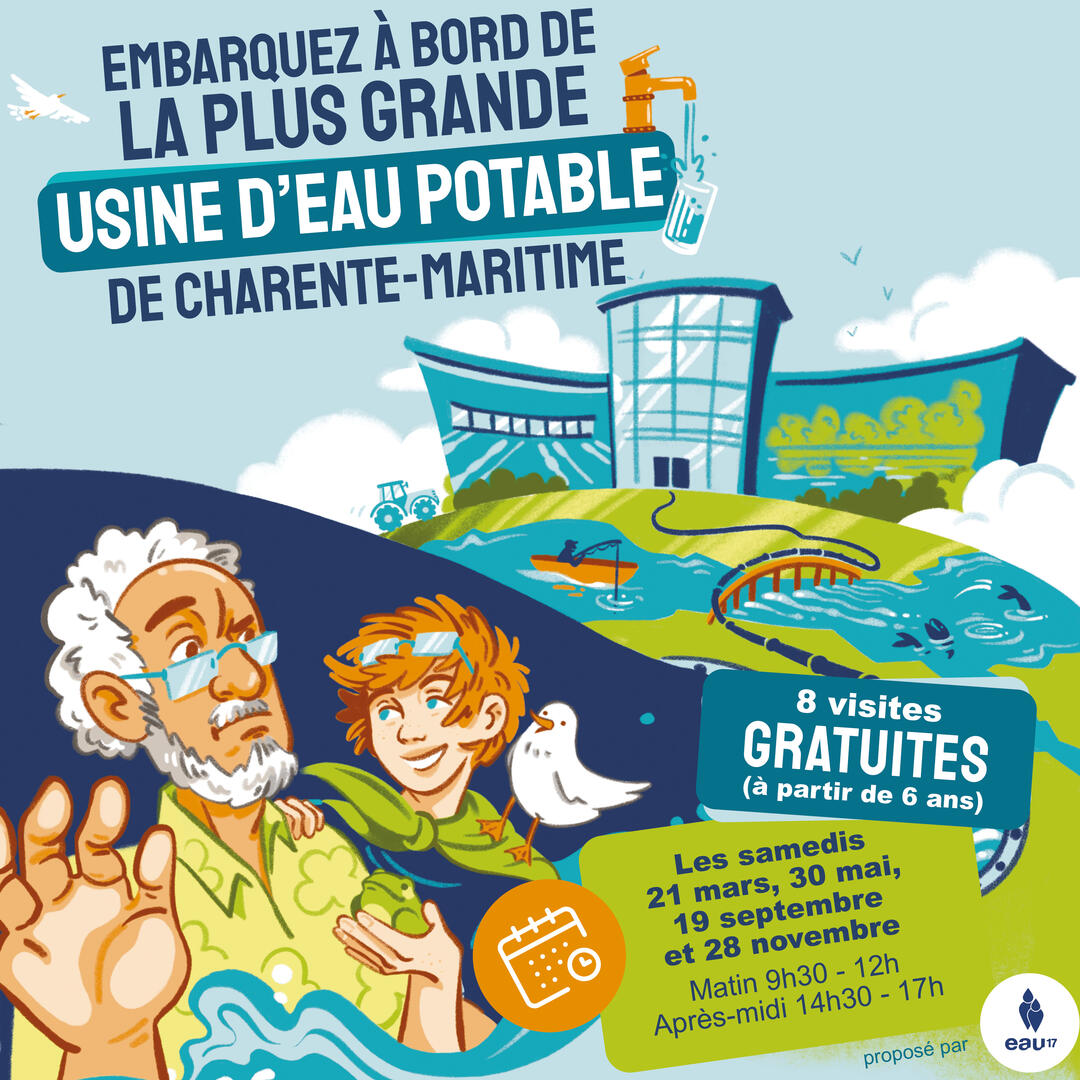 Visite guidée de l'usine de l'eau Lucien Grand