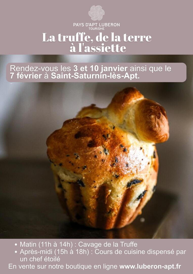 La truffe, de la terre à l'assiette_Saint-Saturnin-lès-Apt