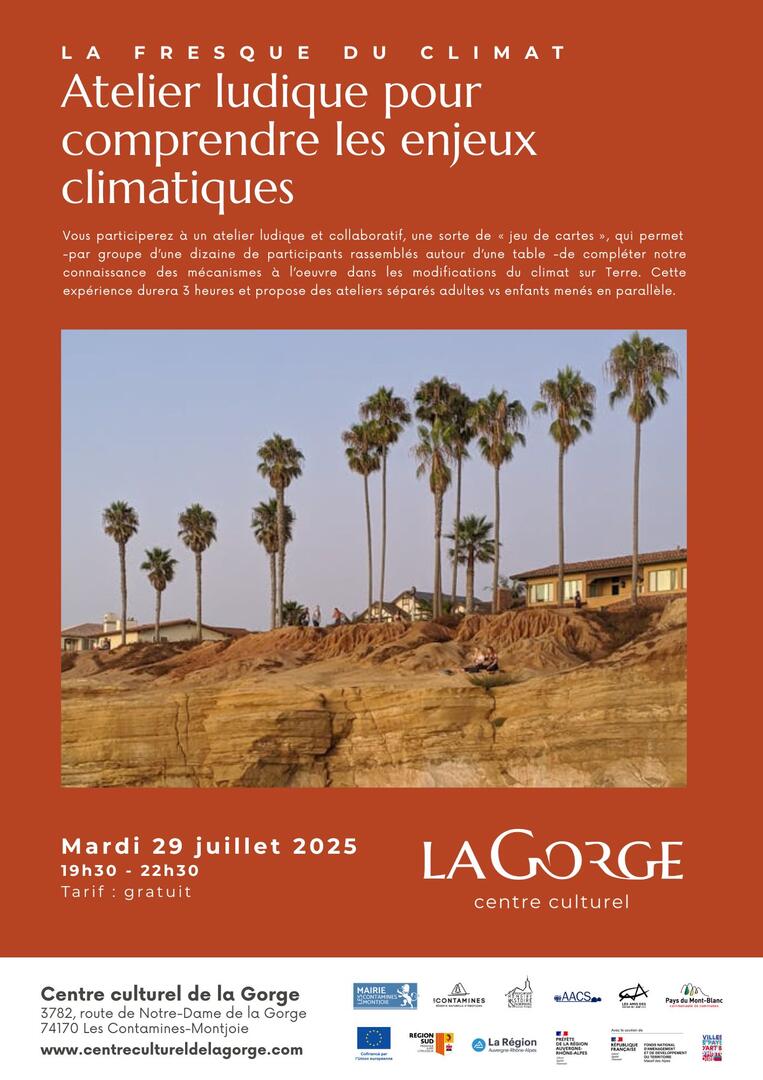 Atelier Fresque du Climat au centre culturel de la Gorge_Les Contamines-Montjoie