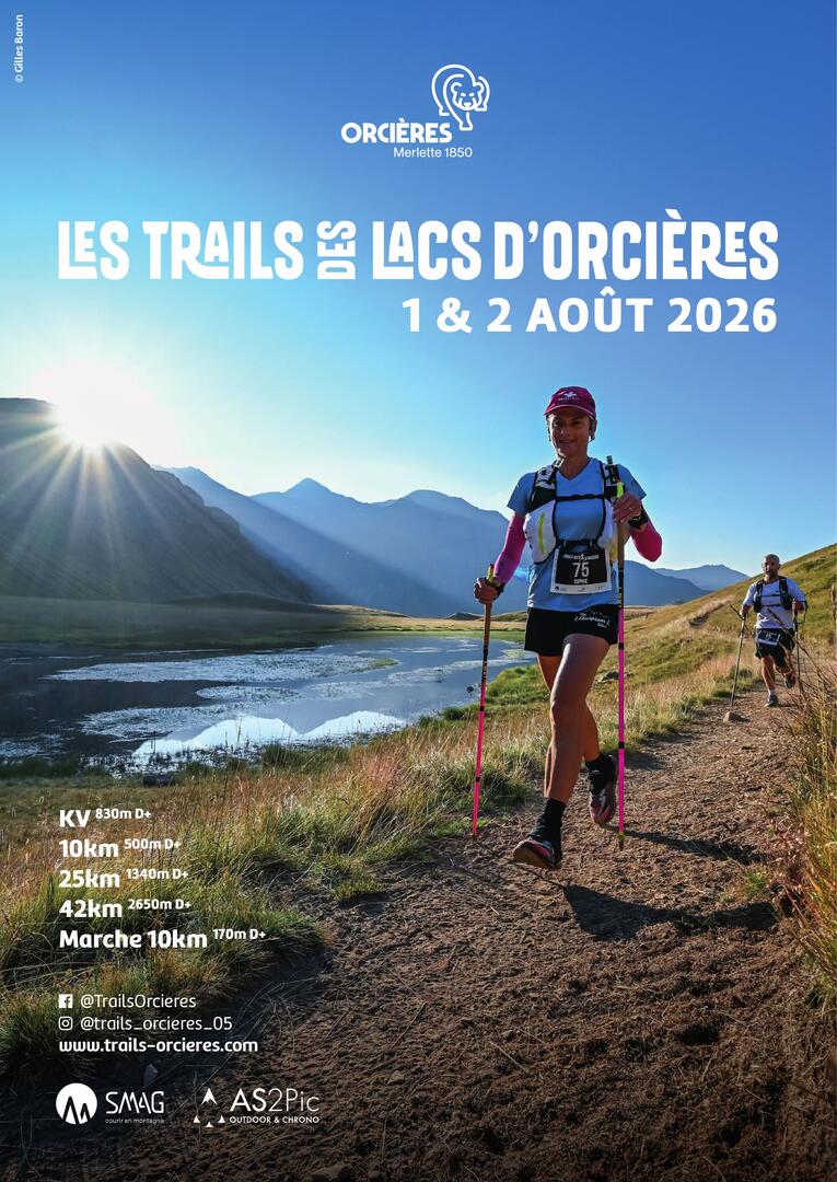 Trail des Lacs Orcières 2026
