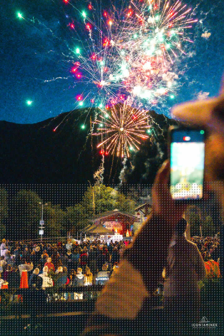 Fête nationale et feux d'artifices_Les Contamines-Montjoie