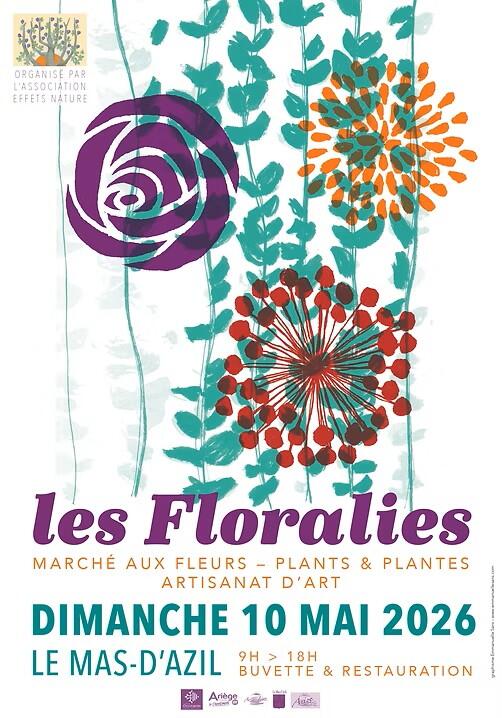 Les Floralies - Marché aux fleurs_Le Mas-d'Azil