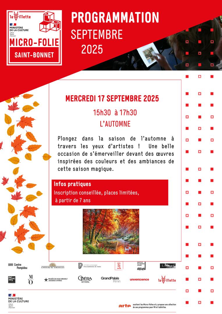 Micro Folie : L'automne_Saint-Bonnet-en-Champsaur