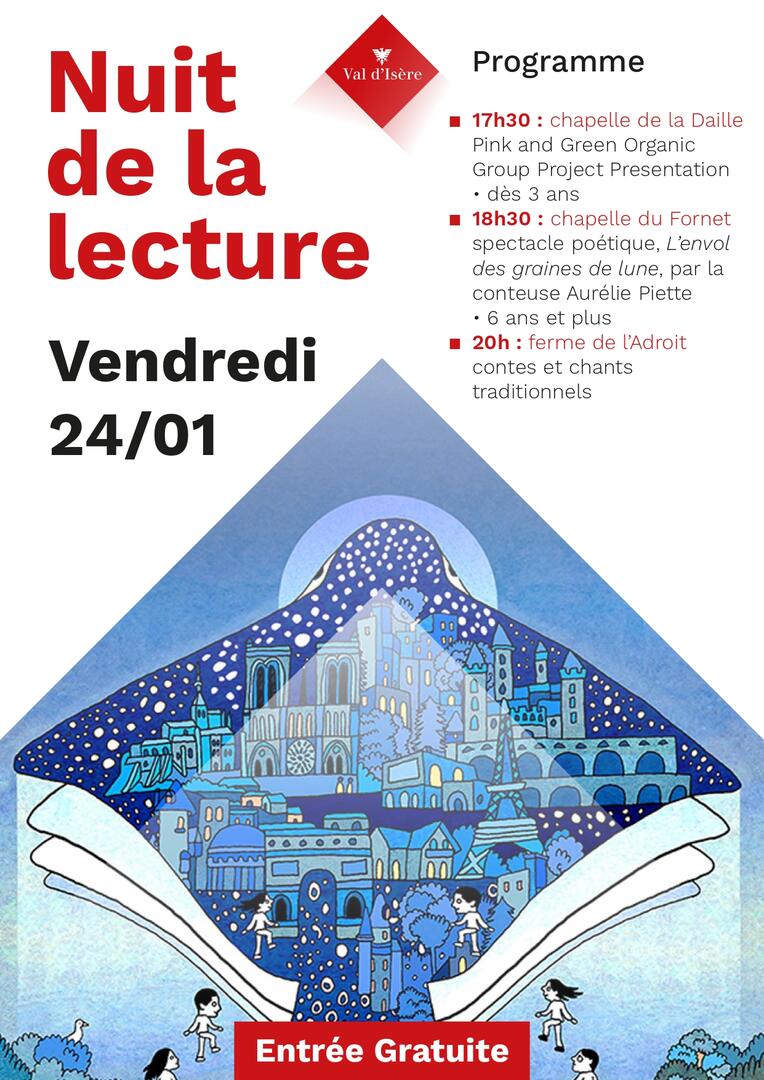 La Nuit de la lecture 2025_Val-d'Isère