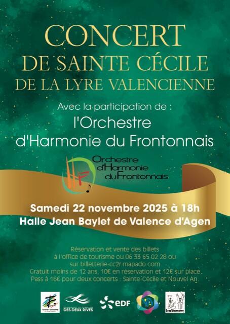 Concert Sainte Cécile_Valence-d'Agen