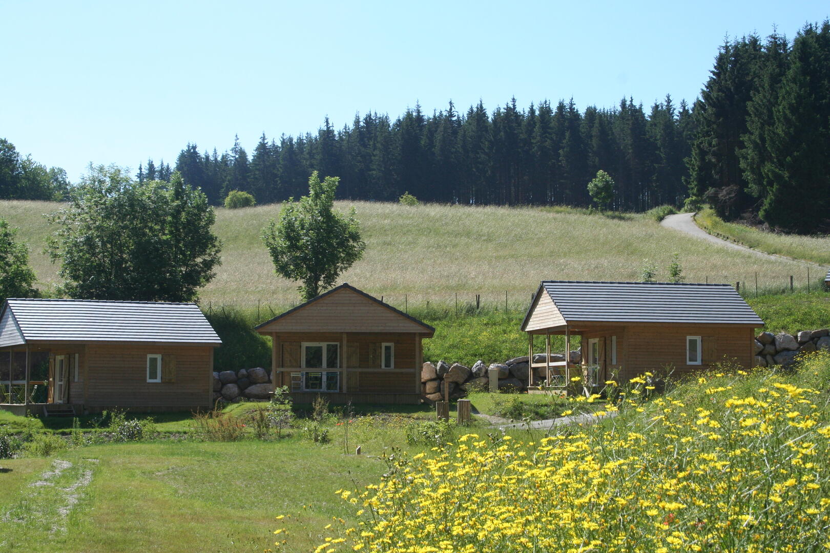 Chalets du camping
