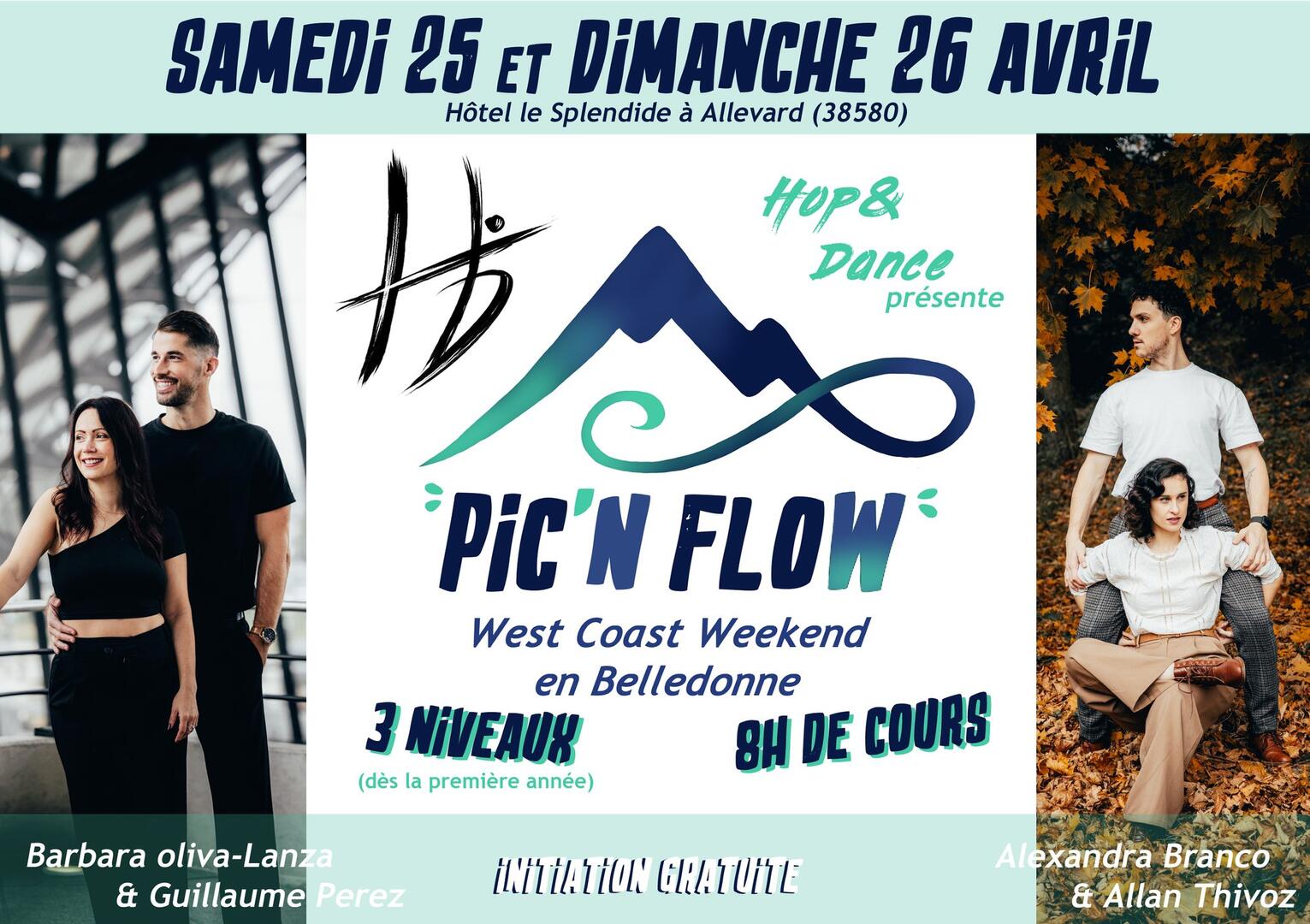 Pic'n Flow - stage de West Coast Swing_Allevard