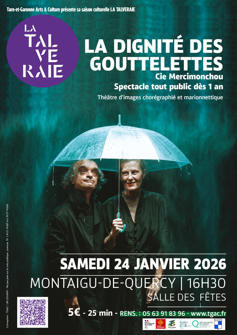 Spectacle "La dignité des gouttelettes_Montaigu-de-Quercy