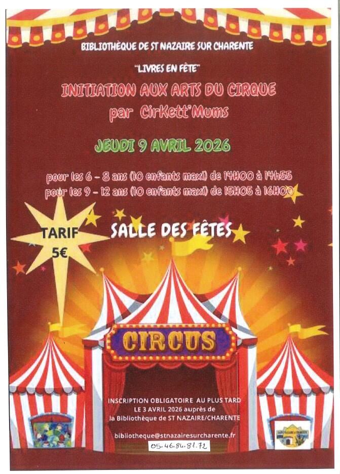 Initiation aux arts du cirque_Saint-Nazaire-sur-Charente