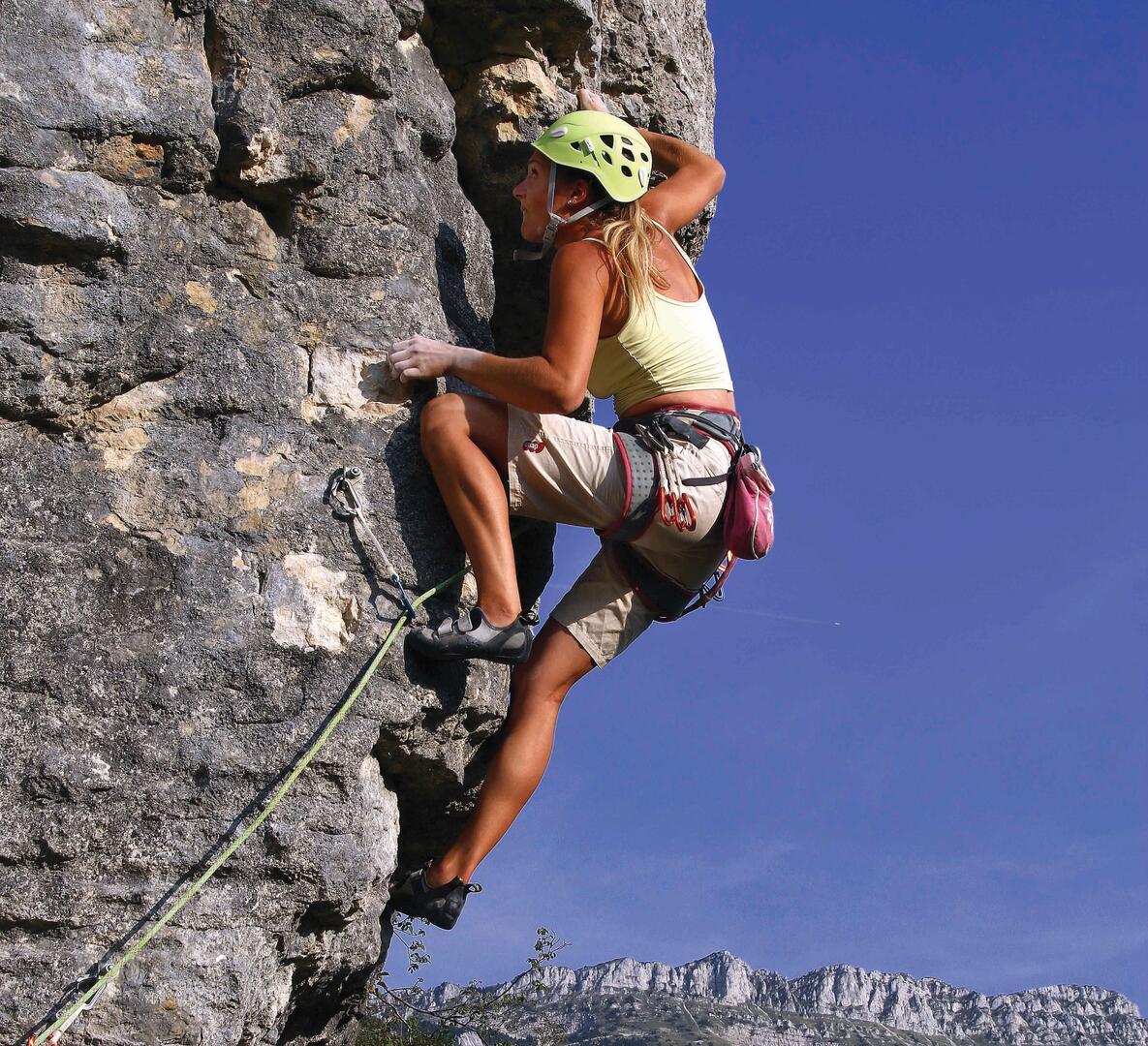 Site d'escalade des gorges de Crossey