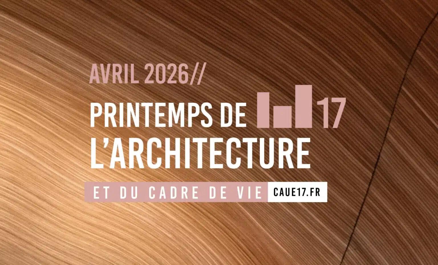 Le Printemps de l'architecture et du cadre de vie_Rochefort